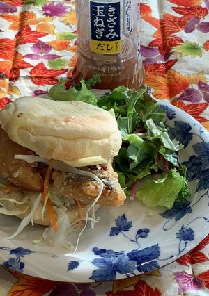 鯖バーガー-レシピのメイン写真