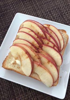 りんごトースト-レシピのメイン写真
