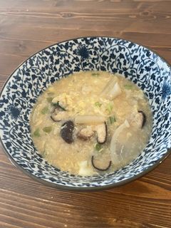 カブと椎茸のおじや-レシピのメイン写真