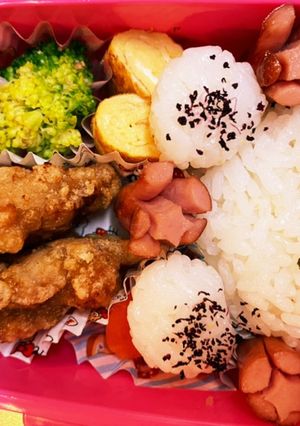 3歳☆お弁当〜すみっこぐらし-レシピのメイン写真