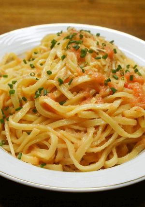 生フィットチーネで明太パスタ-レシピのメイン写真