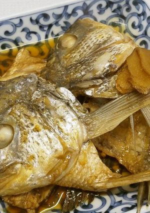 キビレのあら煮-レシピのメイン写真