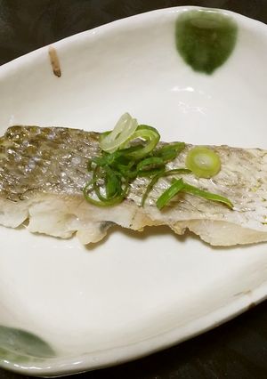 ヘダイのねぎ蒸し-レシピのメイン写真