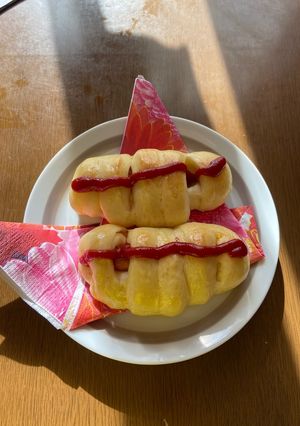 ホームベーカリーで簡単ウインナーロール-レシピのメイン写真