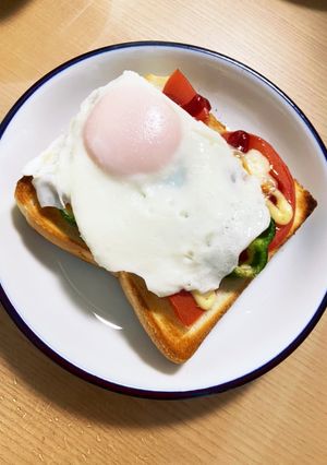 たまごトマチートースト-レシピのメイン写真