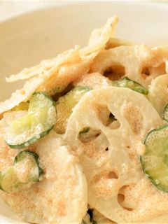 簡単♪絶品!蓮根の明太マヨサラダ-レシピのメイン写真