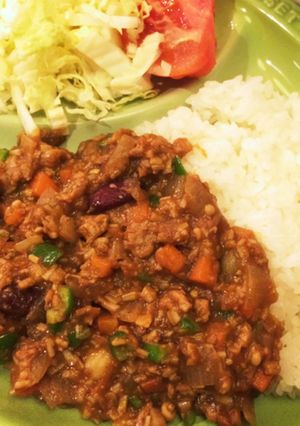 みんなに大人気！ドライカレー-レシピのメイン写真