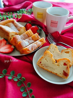 HMで簡単☆ホワイトチョコチーズケーキ。-レシピのメイン写真