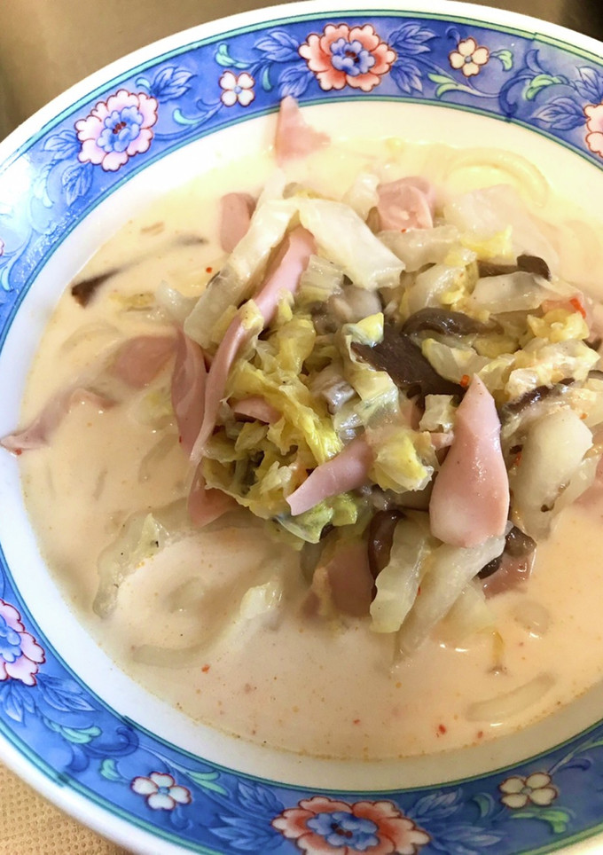 スープも簡単☆コク旨ちゃんぽんうどん-レシピのメイン写真