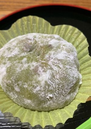 レンジで1個分緑茶大福-レシピのメイン写真