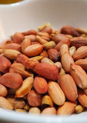 生落花生をオーブンで美味しく!-レシピのメイン写真