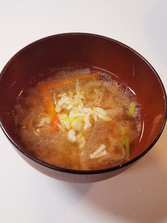 大根とシーチキンの味噌汁(激ウマ)-レシピのメイン写真