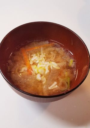 大根とシーチキンの味噌汁（激ウマ）-レシピのメイン写真