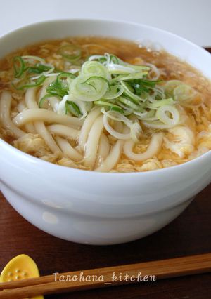 風邪のひきはじめに☆かき玉うどん-レシピのメイン写真