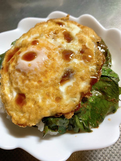 超〜簡単!おいしい目玉焼き丼-レシピのメイン写真