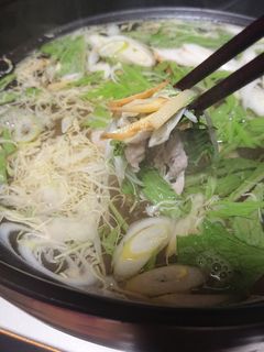 【生姜を食べる】しゃぶしゃぶ鍋-レシピのメイン写真