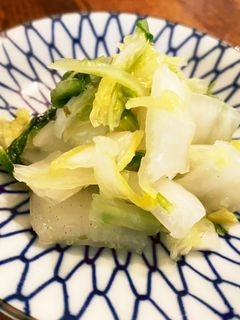 白菜の浅漬け☆柚子胡椒風味-レシピのメイン写真