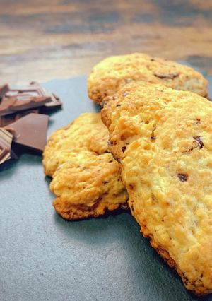 本格!カンタン!チョコチップスコーン-レシピのメイン写真