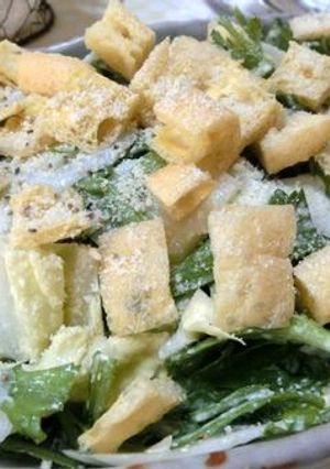 生が美味しい♪白菜と春菊のシーザーサラダ-レシピのメイン写真