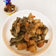 エビと舞茸のガリバタ炒め