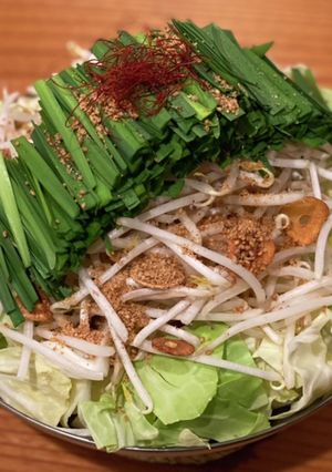 豚とキャベツの塩麹鍋[塩麹]モツ鍋風-レシピのメイン写真