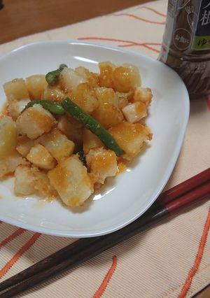 白身魚とじゃが芋のおろし和え-レシピのメイン写真