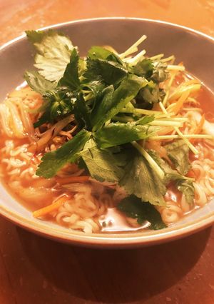 インスタント超〜手抜きラーメン柚子風味-レシピのメイン写真