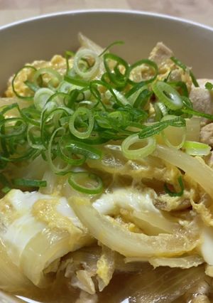 オートミールで親子丼！-レシピのメイン写真