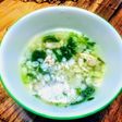 甘い秋かぶのヘルシーで美味な押し麦鶏雑炊