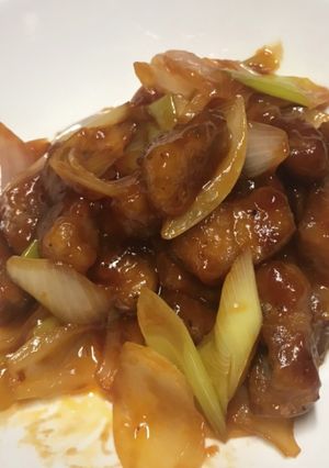 簡単！焼いて混ぜるだけ！酢豚！-レシピのメイン写真