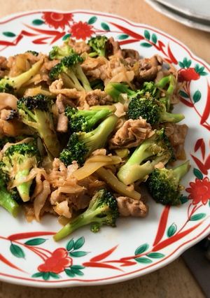 ブロッコリーと豚肉のオイスター炒め-レシピのメイン写真