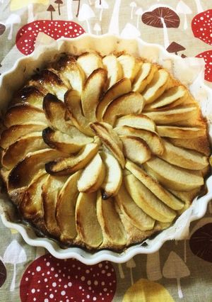 FPでバター香るしっとり田舎風林檎タルト-レシピのメイン写真