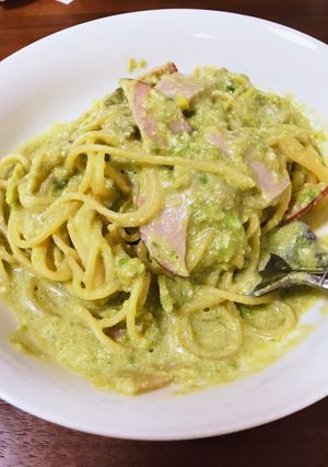 簡単美味しい!アボカドのクリームパスタ-レシピのメイン写真