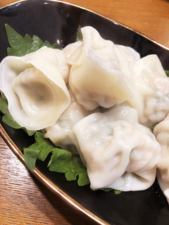 蓮根と大葉の水餃子-レシピのメイン写真