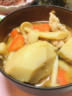 ホクホクもっちり八つ頭のお味噌汁・豚汁-レシピのメイン写真