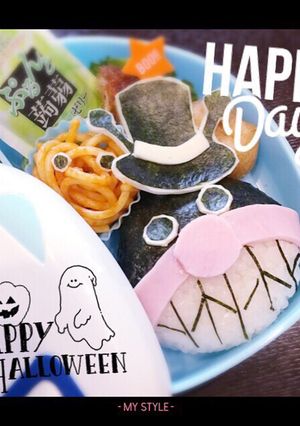 バイキンマンのハロウィンキャラ弁-レシピのメイン写真