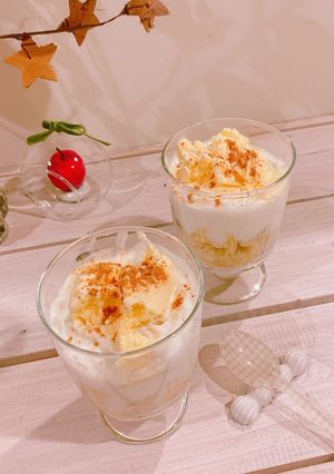 ホットケーキパフェ-レシピのメイン写真