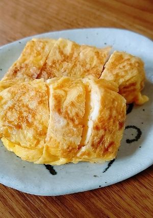 甘くてふわふわ玉子焼き-レシピのメイン写真