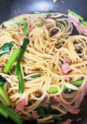 短時間で簡単和風パスタ!-レシピのメイン写真