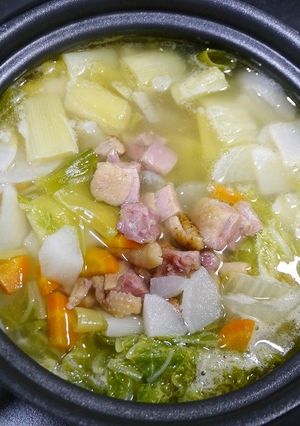 簡単！やきとり缶鍋☆ゆずこしょう味-レシピのメイン写真