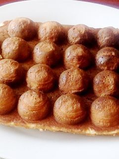 たこ焼き器とHMで作る簡単エッグワッフル-レシピのメイン写真