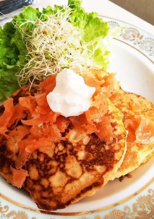 バターナッツと米粉のパンケーキ-レシピのメイン写真
