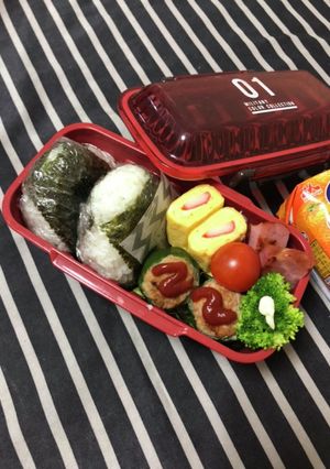 男子中学生弁当★おにぎり弁当6-レシピのメイン写真