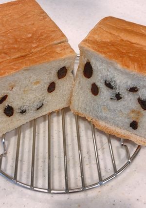 乃が美風生食パンで、レーズン生食パン！-レシピのメイン写真
