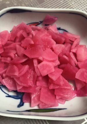 大根桜漬け♧乾燥ビーツ♧-レシピのメイン写真