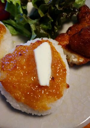 大好き☆甘味噌バター焼きおにぎり-レシピのメイン写真