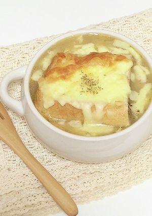 【おもてなし料理】オニオングラタンスープ-レシピのメイン写真