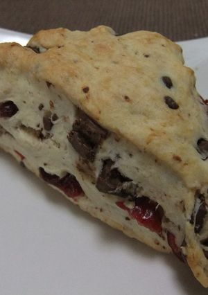 ﾁｮｺとｸﾗﾝﾍﾞﾘｰのｽｺｰﾝ-レシピのメイン写真