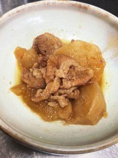 カブと豚肉の煮物-レシピのメイン写真