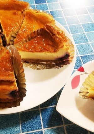 ワンボウルで作る！ベリーチーズケーキ♪-レシピのメイン写真